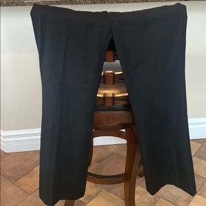 NWT express editor wide waistband flare pants